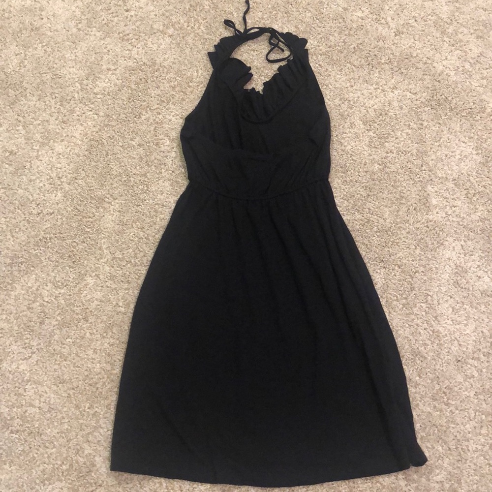 EXPRESS Black Halter Dress - Picture 2 of 4